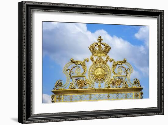 Golden Gate Of The Palace Of Versailles II-Cora Niele-Framed Giclee Print