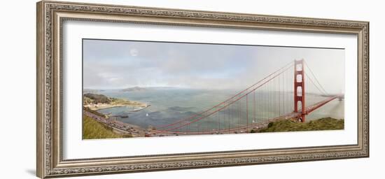 Golden Gate Panorama, San Francisco, California '11-Monte Nagler-Framed Photographic Print