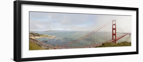 Golden Gate Panorama, San Francisco, California '11-Monte Nagler-Framed Photographic Print