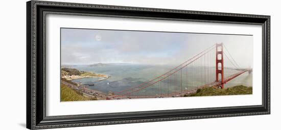 Golden Gate Panorama, San Francisco, California '11-Monte Nagler-Framed Photographic Print