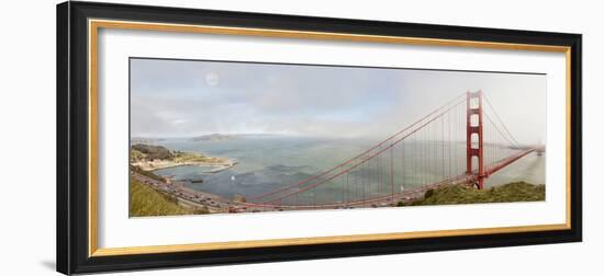 Golden Gate Panorama, San Francisco, California '11-Monte Nagler-Framed Photographic Print