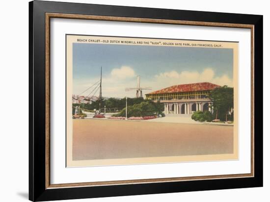 Golden Gate Park-null-Framed Art Print