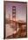 Golden Gate, Smokey Evening-Vincent James-Framed Photographic Print