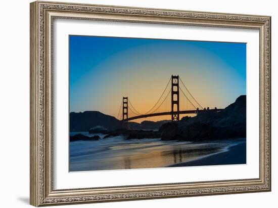 Golden Gate Sunrise-Steve Gadomski-Framed Photographic Print