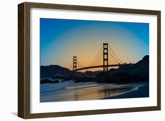 Golden Gate Sunrise-Steve Gadomski-Framed Photographic Print