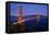 Golden Gate Sunset, 2018-null-Framed Premier Image Canvas