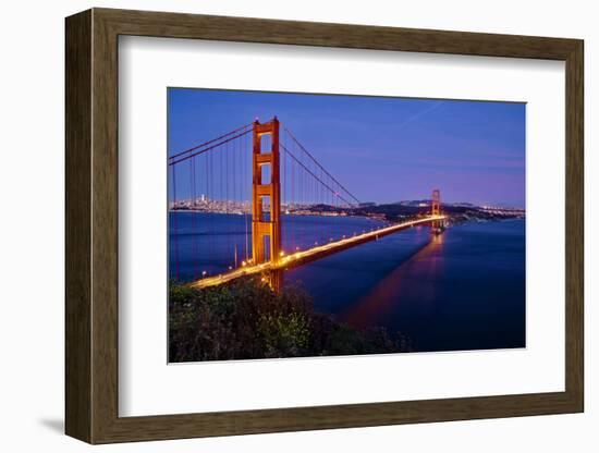 Golden Gate Sunset, 2018-null-Framed Photographic Print