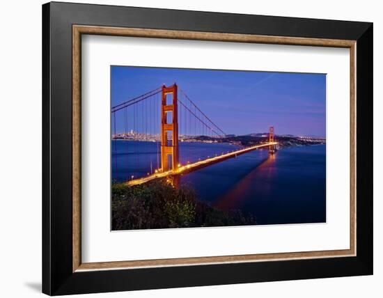 Golden Gate Sunset, 2018-null-Framed Photographic Print