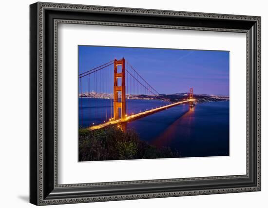 Golden Gate Sunset, 2018-null-Framed Photographic Print