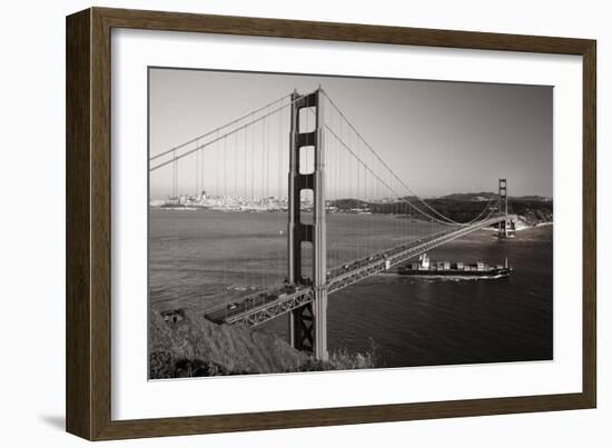 Golden Gate Toned-Chris Bliss-Framed Photographic Print