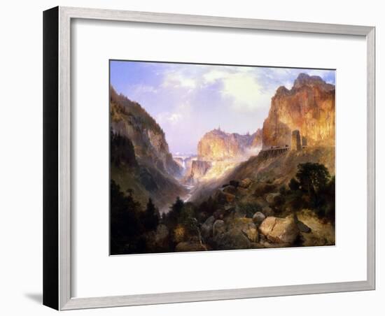 Golden Gate, Yellowstone National Park-Thomas Moran-Framed Giclee Print