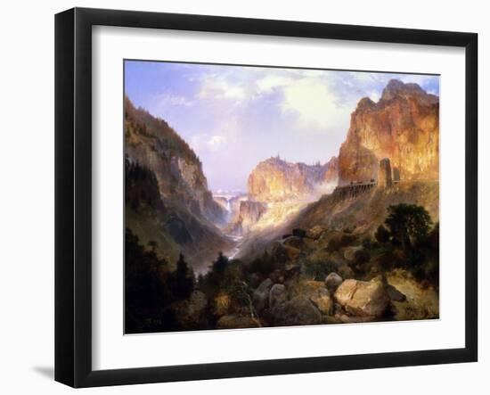 Golden Gate, Yellowstone National Park-Thomas Moran-Framed Giclee Print