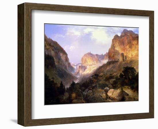 Golden Gate, Yellowstone National Park-Thomas Moran-Framed Giclee Print