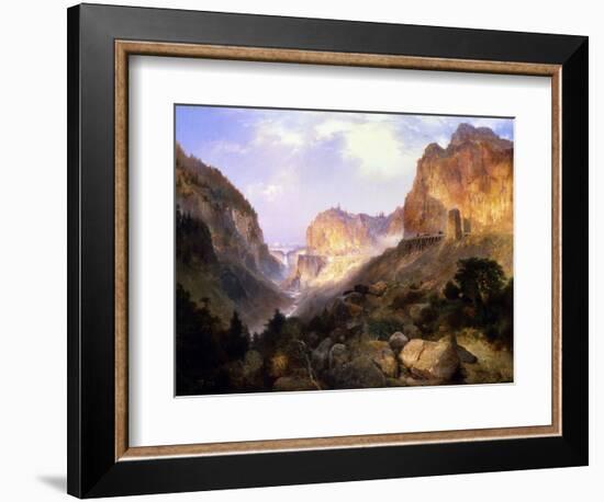 Golden Gate, Yellowstone National Park-Thomas Moran-Framed Giclee Print