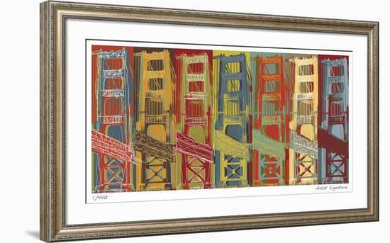 Golden Gate-Mj Lew-Framed Giclee Print