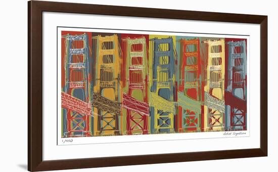 Golden Gate-Mj Lew-Framed Giclee Print