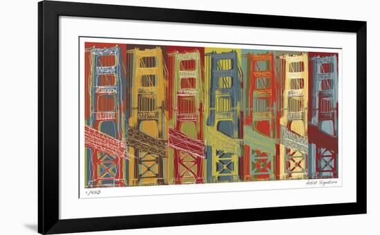 Golden Gate-Mj Lew-Framed Giclee Print