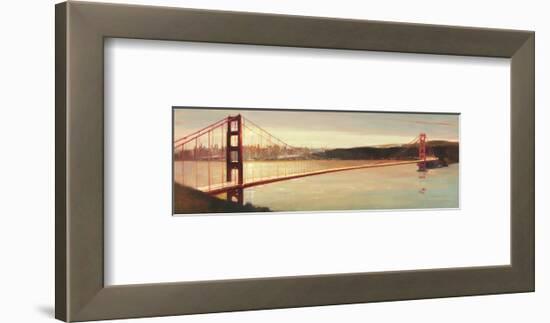 Golden Gate-Paulo Romero-Framed Art Print