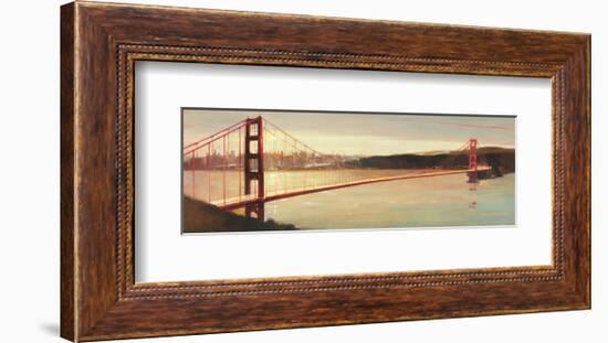 Golden Gate-Paulo Romero-Framed Art Print