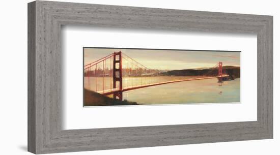 Golden Gate-Paulo Romero-Framed Art Print