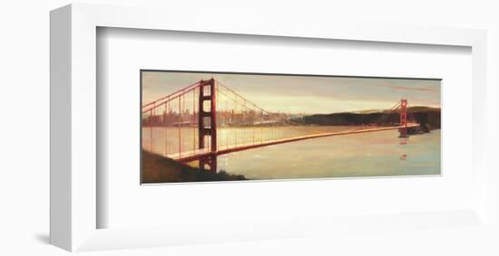 Golden Gate-Paulo Romero-Framed Art Print