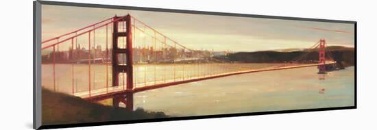 Golden Gate-Paulo Romero-Mounted Art Print