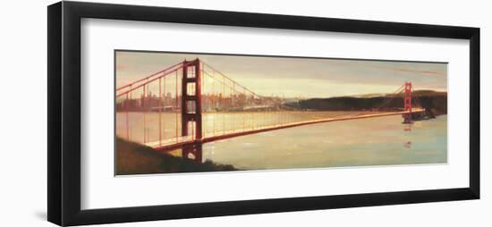 Golden Gate-Paulo Romero-Framed Art Print