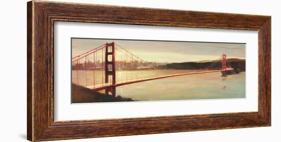 Golden Gate-Paulo Romero-Framed Art Print