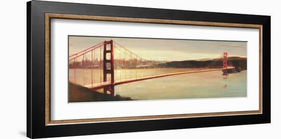 Golden Gate-Paulo Romero-Framed Art Print