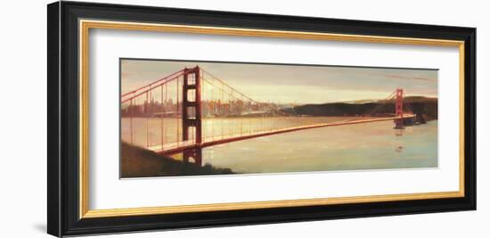 Golden Gate-Paulo Romero-Framed Art Print