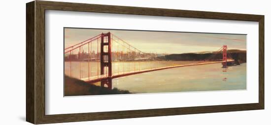 Golden Gate-Paulo Romero-Framed Art Print