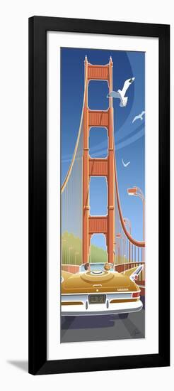 Golden Gate-Larry Hunter-Framed Giclee Print