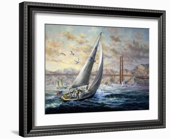 Golden Gate-Nicky Boehme-Framed Giclee Print