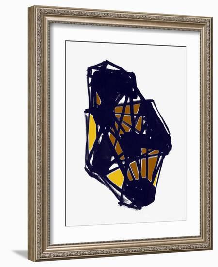 Golden Gem-null-Framed Art Print