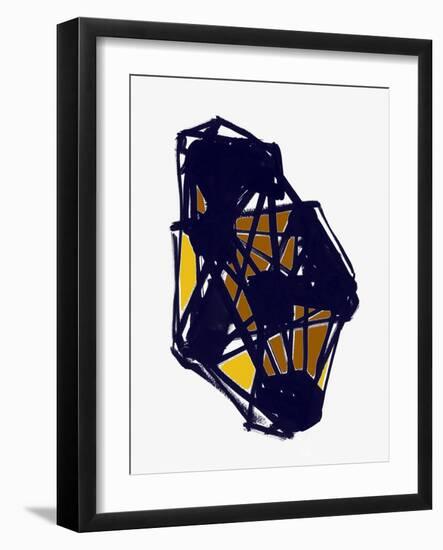 Golden Gem-null-Framed Art Print