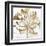 Golden Gilt Bloom II-Annie Warren-Framed Art Print