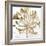 Golden Gilt Bloom II-Annie Warren-Framed Art Print