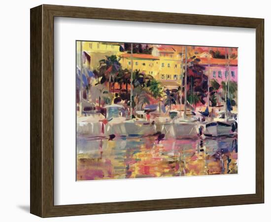 Golden Harbour Vista-Peter Graham-Framed Giclee Print