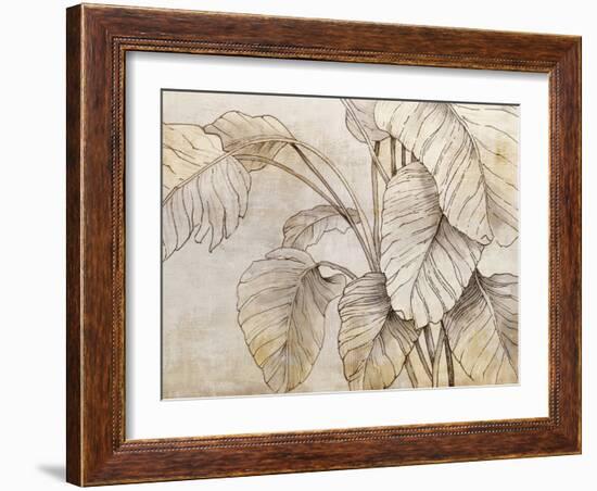 Golden Harmony-Alex Black-Framed Art Print