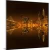 Golden heart of San Francisco-Marco Carmassi-Mounted Photographic Print