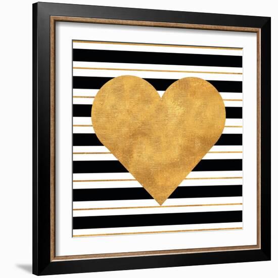 Golden Heart-Sd Graphics Studio-Framed Art Print