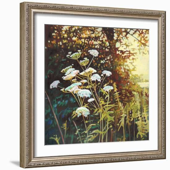 Golden hedgerow II, 2014,-Helen White-Framed Giclee Print