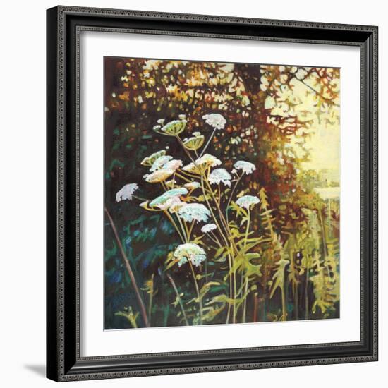 Golden hedgerow II, 2014,-Helen White-Framed Giclee Print