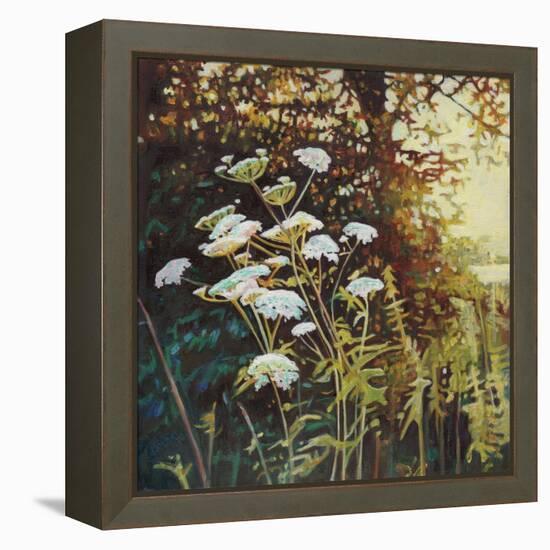 Golden Hedgerows II, 2013-Helen White-Framed Premier Image Canvas