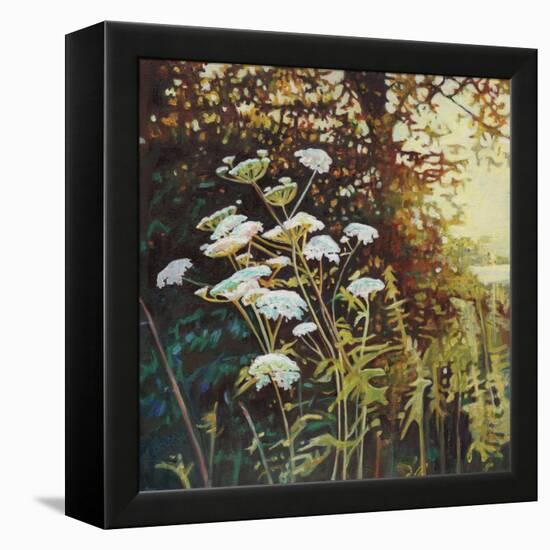 Golden Hedgerows II, 2013-Helen White-Framed Premier Image Canvas