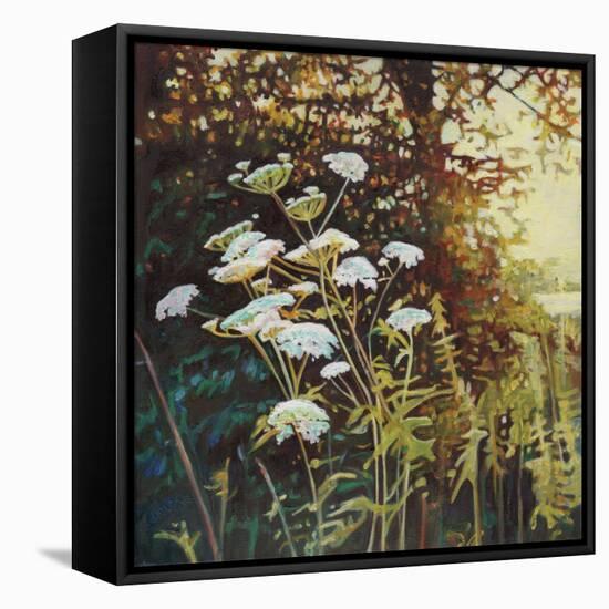 Golden Hedgerows II, 2013-Helen White-Framed Premier Image Canvas