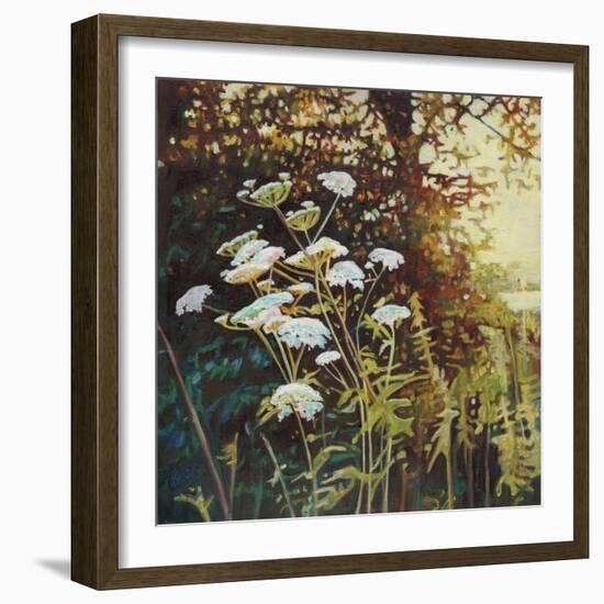 Golden hedgerows II, 2013,-Helen White-Framed Giclee Print