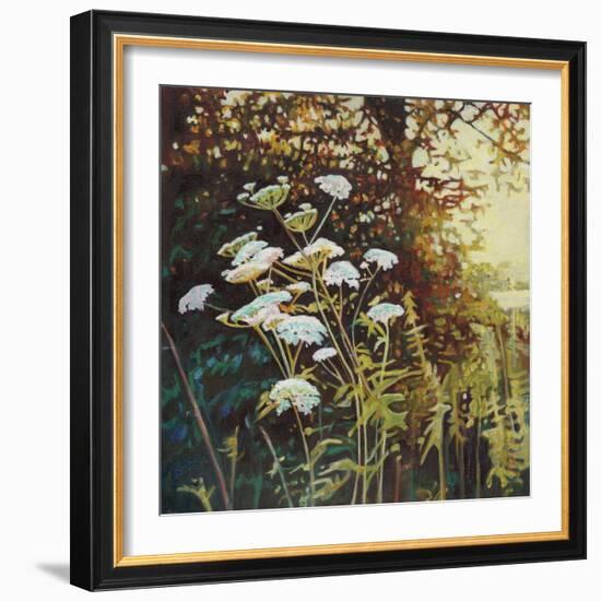 Golden hedgerows II, 2013,-Helen White-Framed Giclee Print