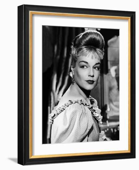 Golden Helmet' by Jacques Becker starring Simone Signoret, 1952 (b/w photo)-null-Framed Photo