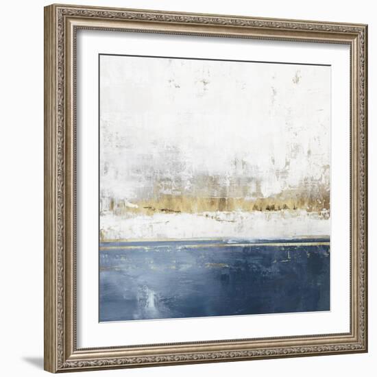 Golden Horizon II-null-Framed Art Print